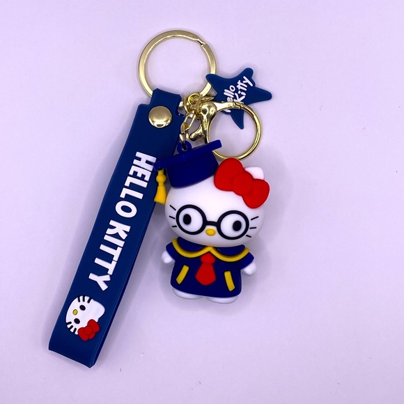 Hello Kitty Accessories Hello Kitty Graduate Cap Gown Keychain Sanrio Poshmark